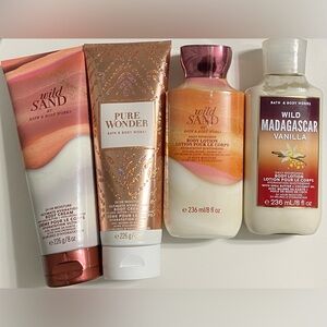 Bath & Body Works lotion bundle